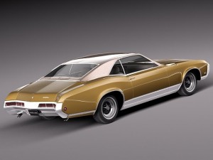 Buick Riviera 1969 3D 모델