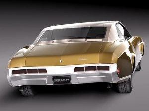 Buick Riviera 1969 3D Model