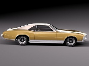 Buick Riviera 1969 3D 모델