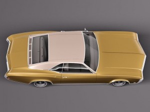 Buick Riviera 1969 3D 모델
