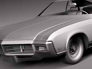 Buick Riviera 1969 3D 모델