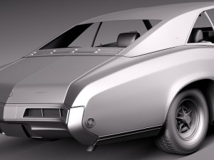 Buick Riviera 1969 3D 모델