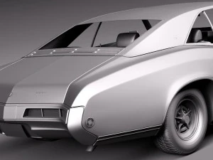 Buick Riviera 1969 3D Model