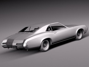 Buick Riviera 1969 3D 모델