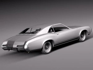 Buick Riviera 1969 3D Model