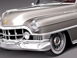 Cadillac Deville Coupe 1951 3D 모델