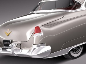 Cadillac Deville Coupe 1951 3D 모델
