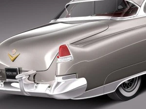 Cadillac Deville Coupe 1951 3D Model