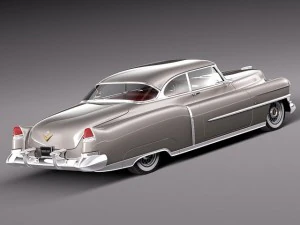 Cadillac Deville Coupe 1951 3D Model