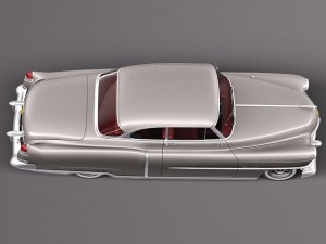 Cadillac Deville Coupe 1951 3D 모델