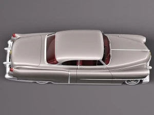 Cadillac Deville Coupe 1951 3D Model