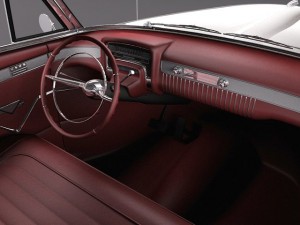 Cadillac Deville Coupe 1951 3D 모델