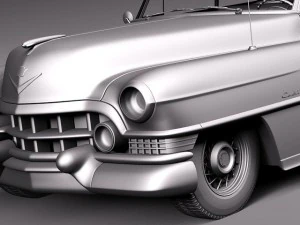 Cadillac Deville Coupe 1951 3D Model