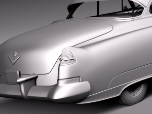 Cadillac Deville Coupe 1951 3D 모델