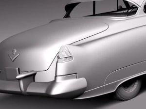 Cadillac Deville Coupe 1951 3D Model