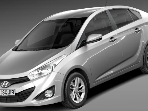 HyundaiHB20S2013 Modello 3D