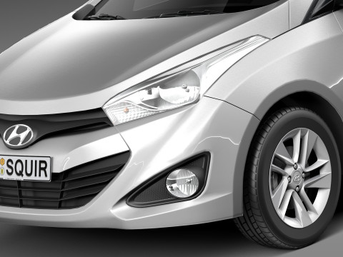 Hyundai HB20S 2013 3D Модель
