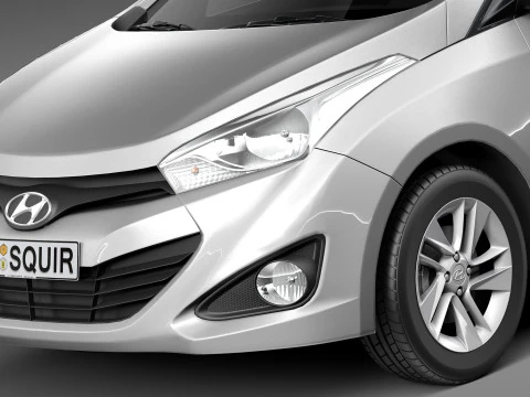 Hyundai HB20S 2013 3D Model