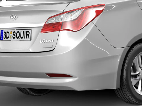 Hyundai HB20S 2013 3D Model