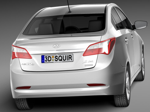 Hyundai HB20S 2013 3D Модель