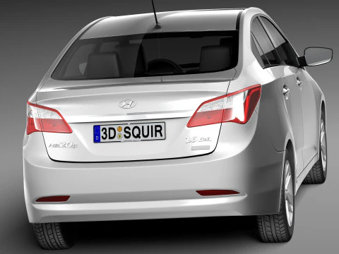Hyundai HB20S 2013 3D Model