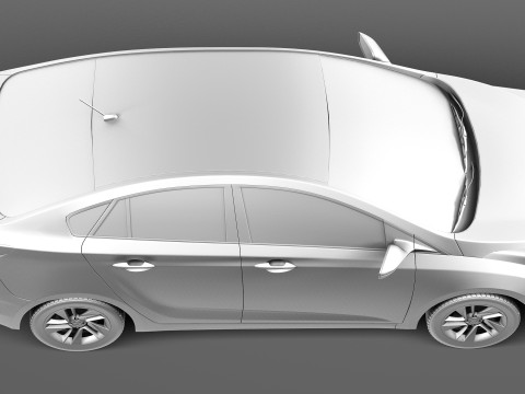 Hyundai HB20S 2013 3D Модель