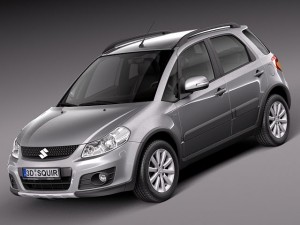 Suzuki SX4 2010 3D Model