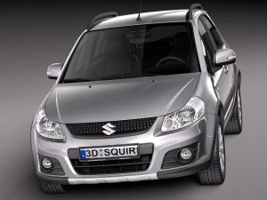 Suzuki SX4 2010 3D Model
