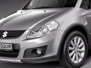 Suzuki SX4 2010 3D Модель