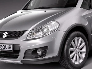 Suzuki SX4 2010 3D Model