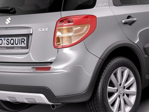Suzuki SX4 2010 3D Модель