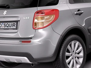 Suzuki SX4 2010 3D Model