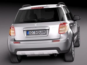 Suzuki SX4 2010 3D Model
