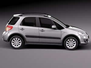 Suzuki SX4 2010 3D Модель