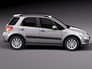Suzuki SX4 2010 3D Model