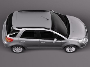 Suzuki SX4 2010 3D Модель