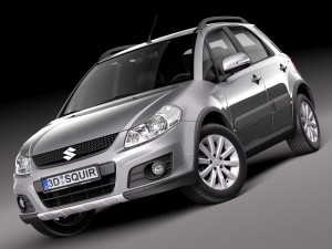 Suzuki SX4 2010 3D Модель