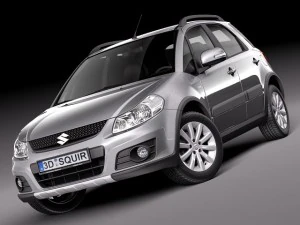 Suzuki SX4 2010 3D Model