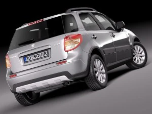 Suzuki SX4 2010 3D Model
