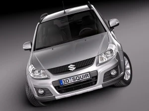 Suzuki SX4 2010 3D Model