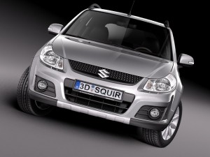 Suzuki SX4 2010 3D Модель