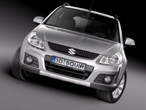 Suzuki SX4 2010 3D Model