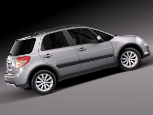 Suzuki SX4 2010 3D Модель