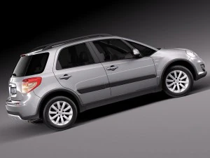Suzuki SX4 2010 3D Model