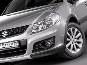 Suzuki SX4 2010 3D Модель