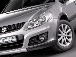 Suzuki SX4 2010 3D Model