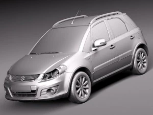 Suzuki SX4 2010 3D Model