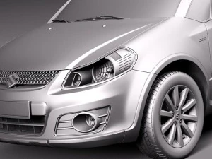 Suzuki SX4 2010 3D Model