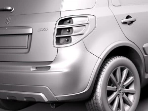 Suzuki SX4 2010 3D Model