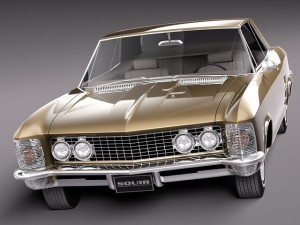 Buick Riviera 1963 3D Modell